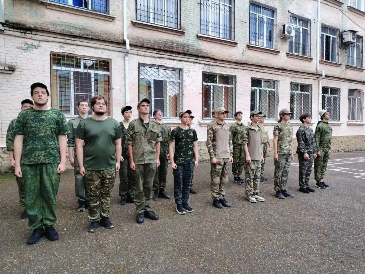 Учебные сборы в Краснодарском педагогическом колледже
 
В Краснодарском педагогическом колледже с 29