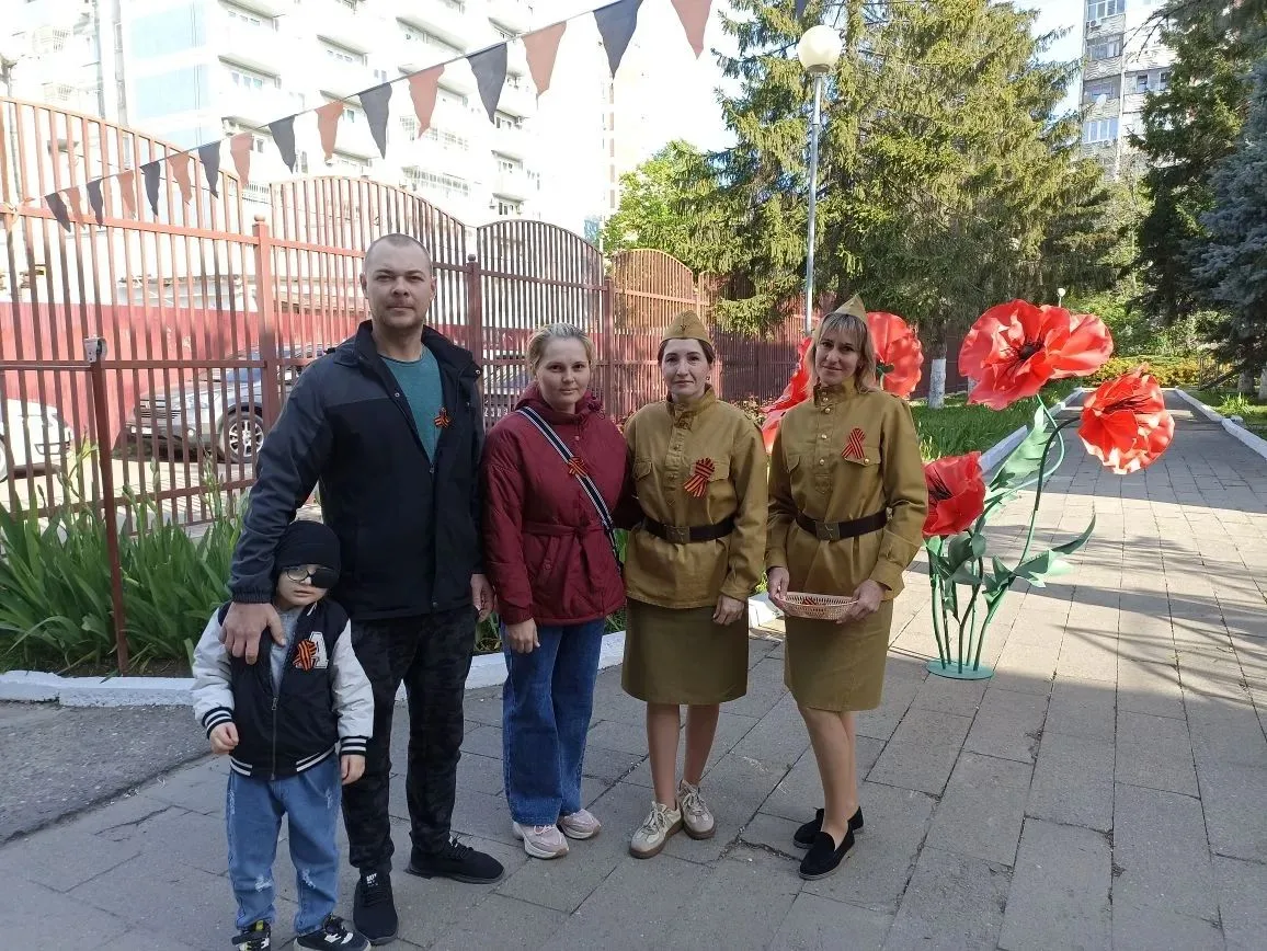В нашем детском саду прошла душевная акция «Георгиевская лента», посвящённая предстояще...