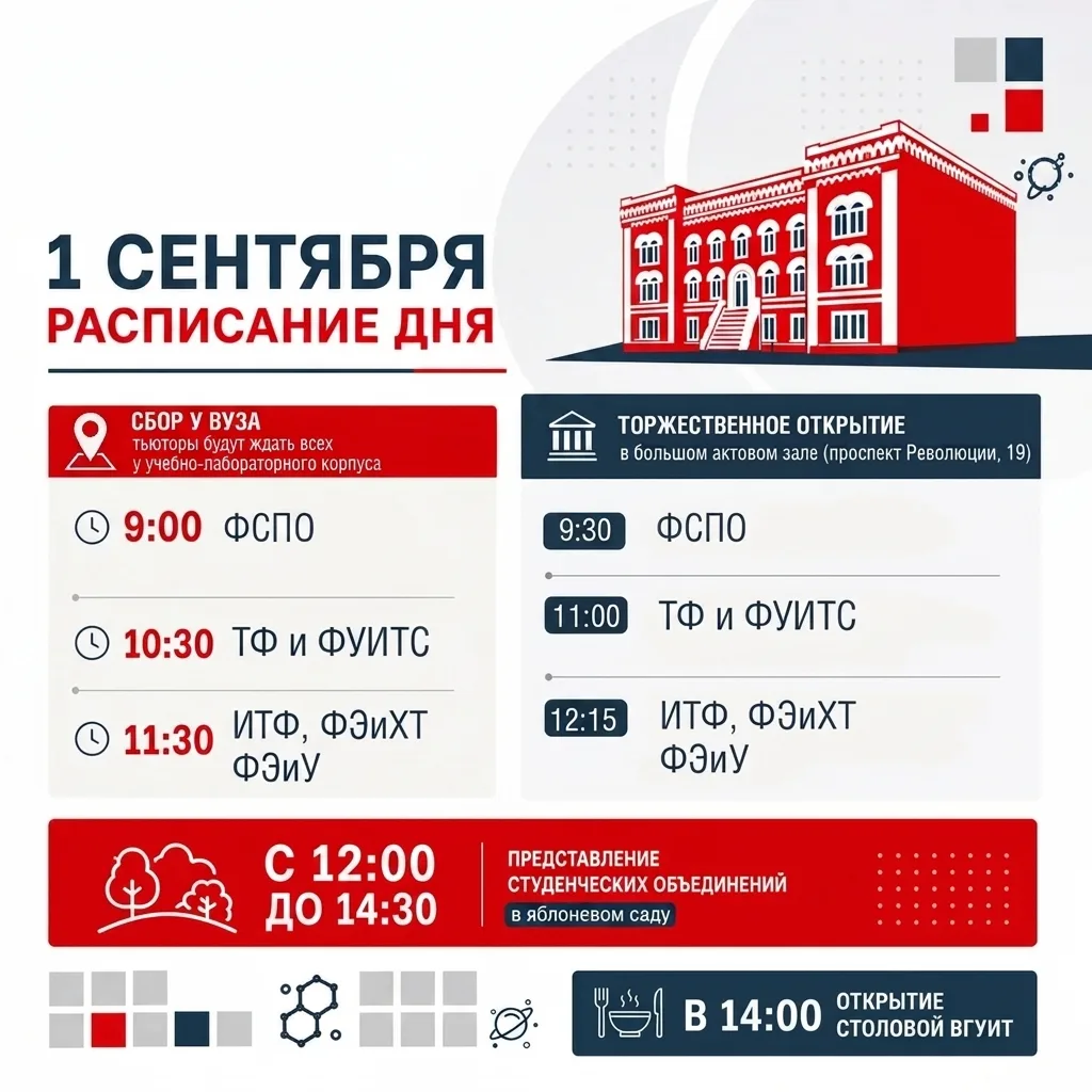 📚 ВГУИТ приглашает на День знаний!