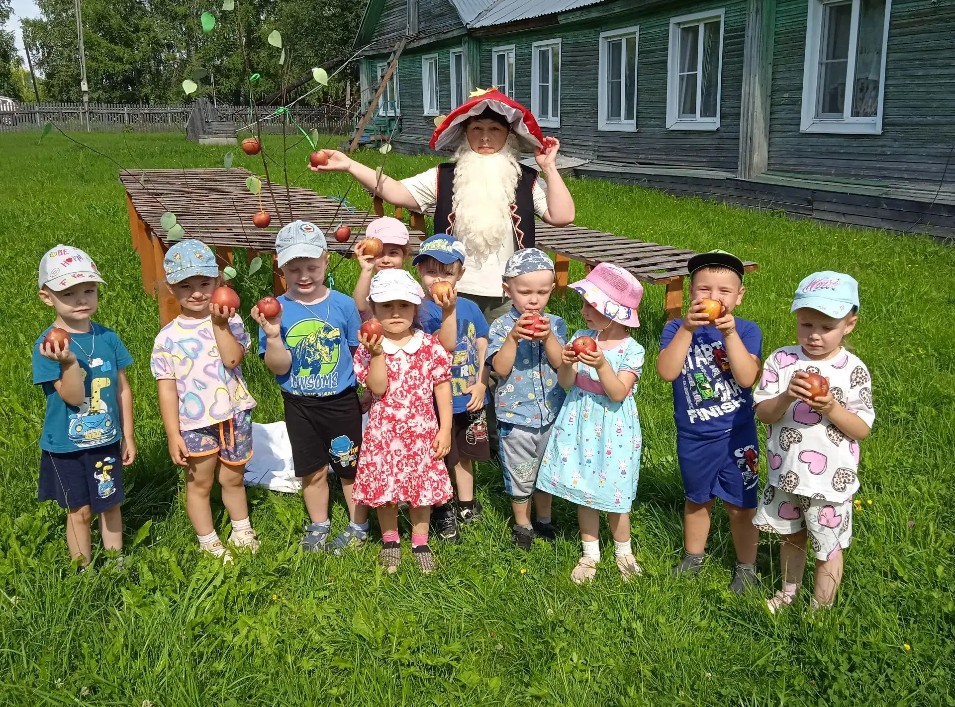 🌞🌼🌷Сегодня в средней группе прошёл тематический день, посвящённый Диким животным 🦝🐿🦔🐻🐸      
