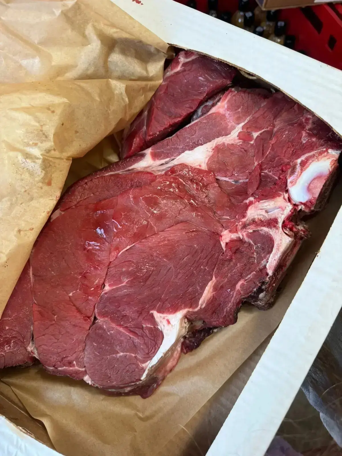 Девочки, мясо пахнет молоком😍 где Вы еще такое в Москве найдете🤔 просто пушка, буду б...