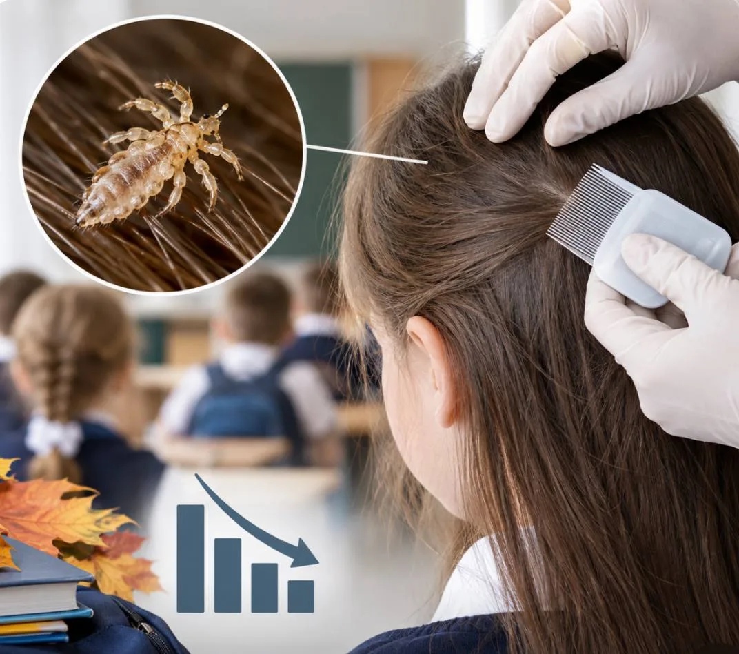 🕷️ Педикулез в Томской области пошел на спад