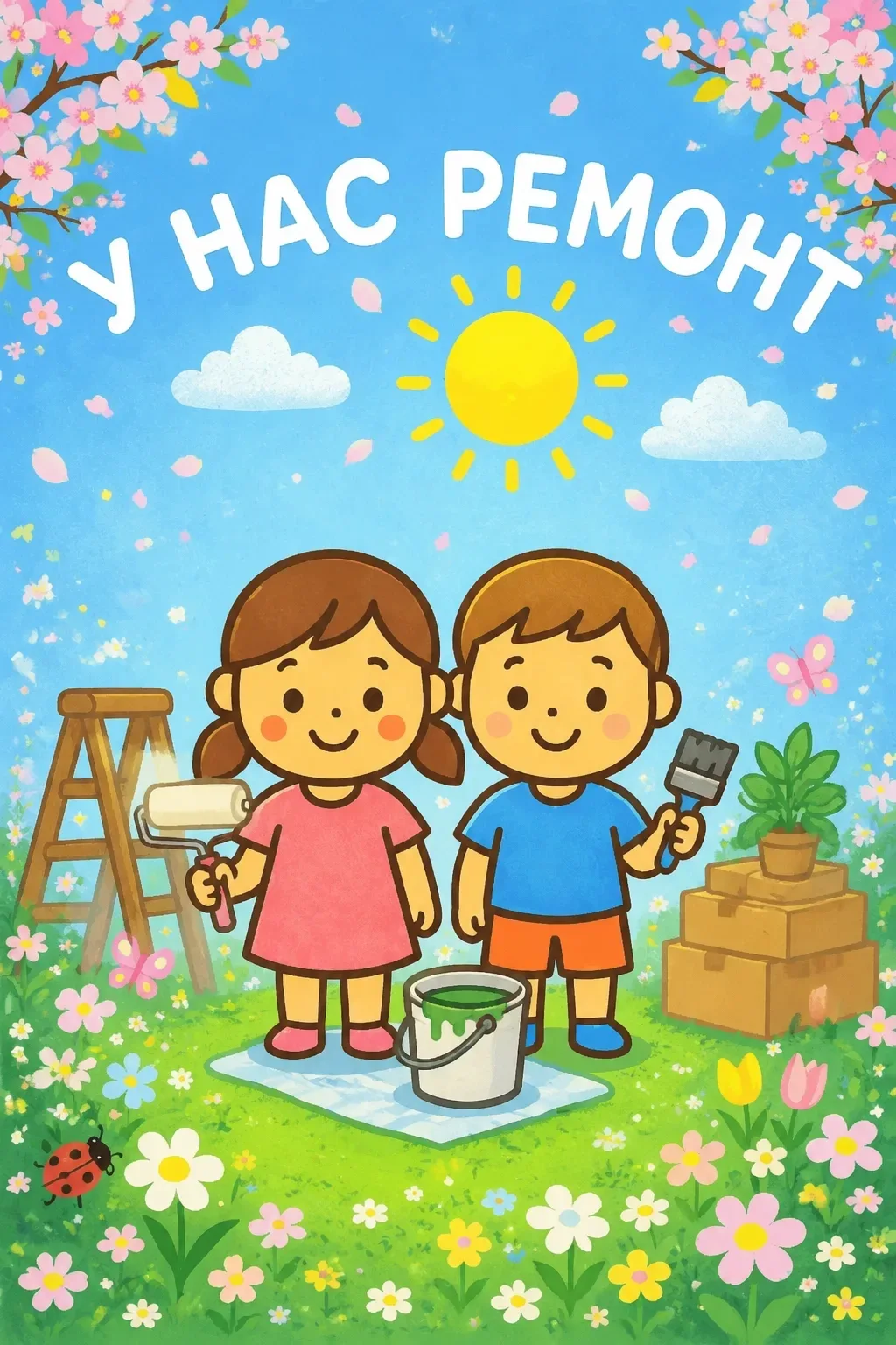 📢 Внимание! 

🌟 С радостью сообщаем, что в нашем детском саду начались ремонтные работы! На данном