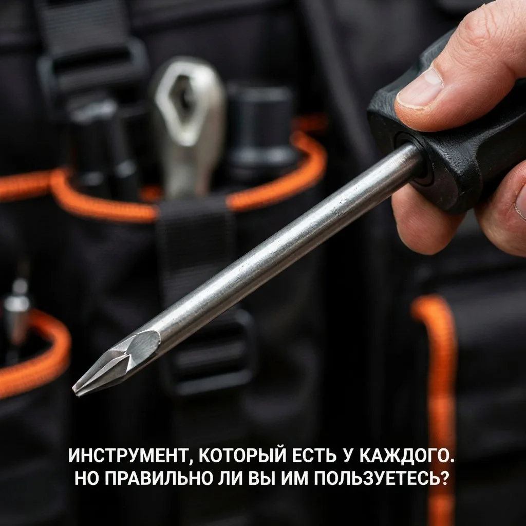Отвёртки. От винтика до крепежа.