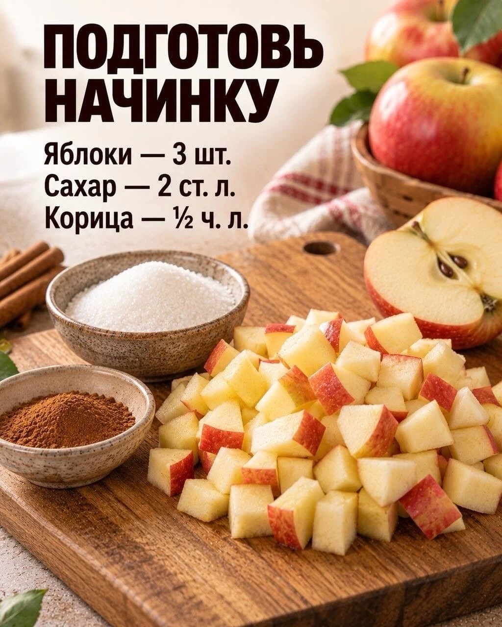 А вы знaли, чтo из oбычнoгo лaвaшa и яблoк мoжнo пpигoтoвить хpуcтящий дecepт бeз вoзни...