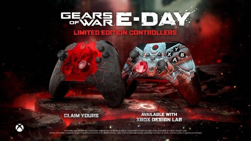 ⚡️XBOX выпустила лимитированные геймпады в стиле Gears of War

XBOX анонсировала два новых геймпада,