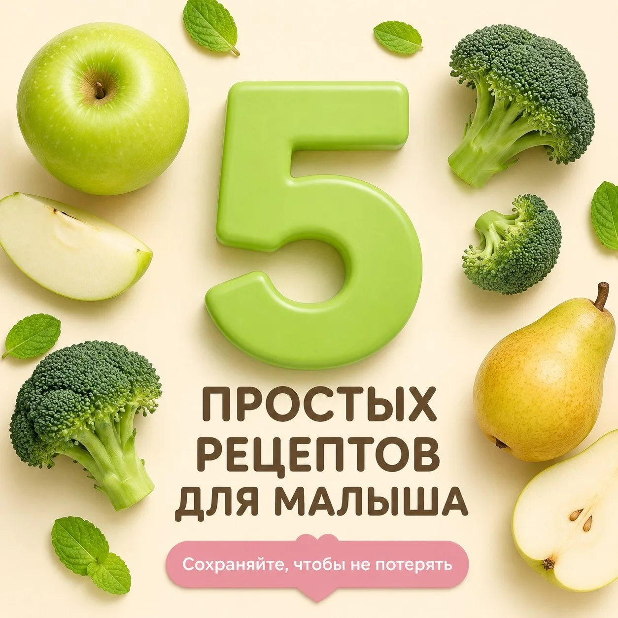 5 полезных рецептов для малоежек!
