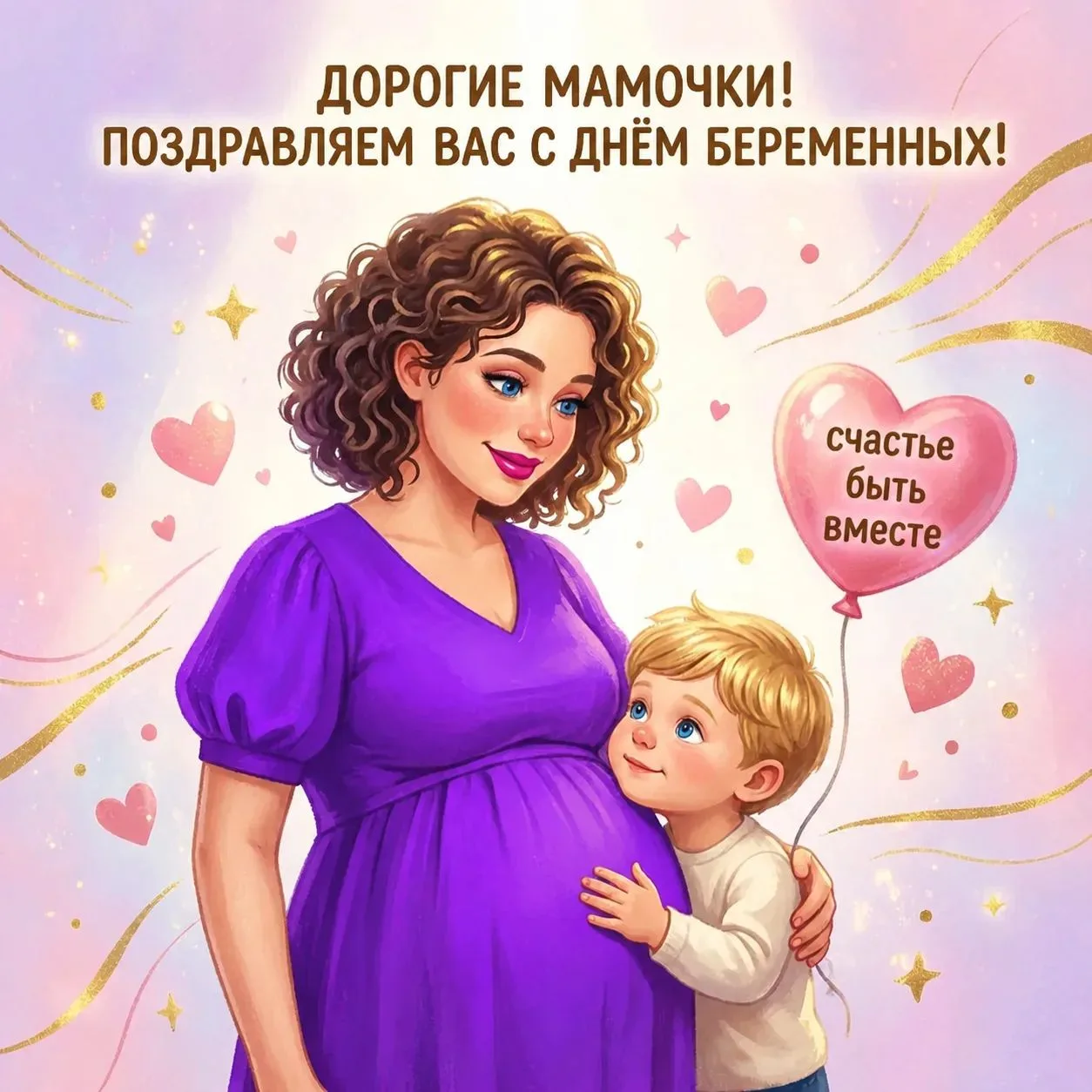 💛В этот особенный день хочется сказать тёплые слова каждой будущей маме. Беременность ...