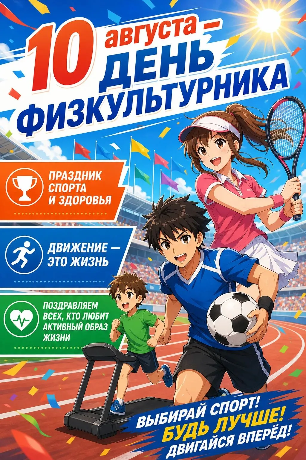 С Днём физкультурника!