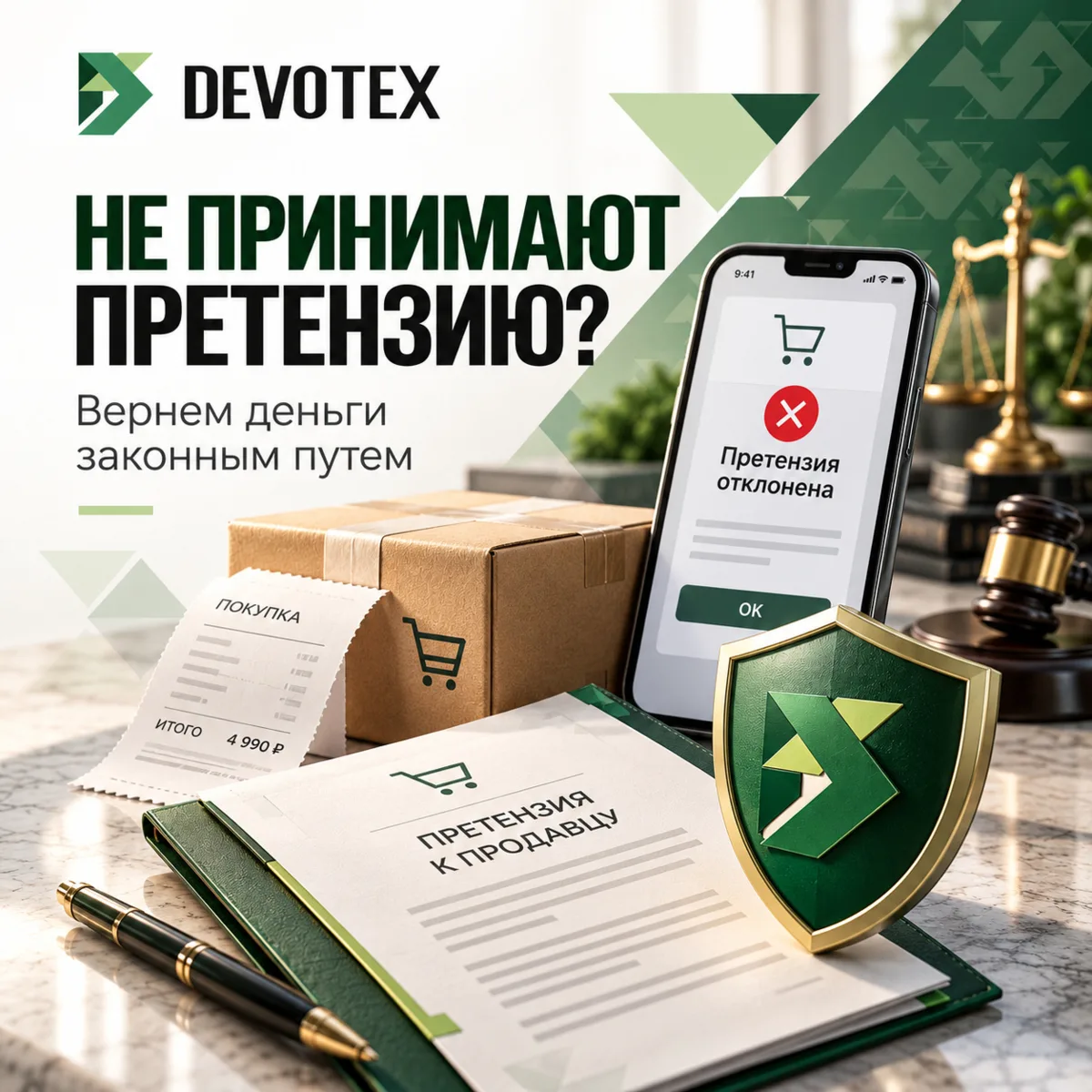 ИНТЕРНЕТ-МАГАЗИН ПИШЕТ: «ПРЕТЕНЗИИ ПРИНИМАЕМ ТОЛЬКО ПО ПОЧТЕ»?