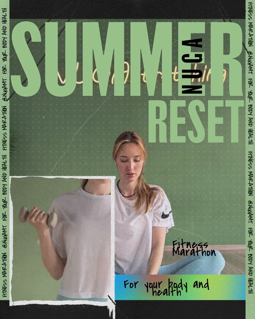 Что будет на марафоне NUGA SUMMER RESET? 💚