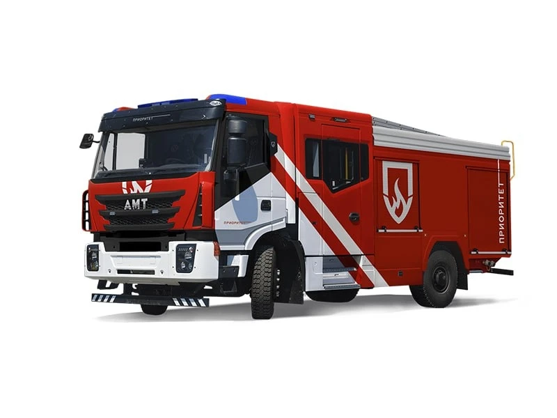 🚒 Миасский завод «Приоритет» представил пожарную автоцистерну АЦ 58816B на полнопривод...