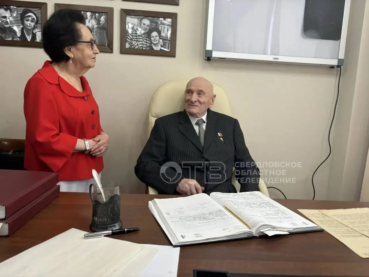 Музей Семёна Спектора открыли  в госпитале ветеранов войн 

В экспозиции, приуроченной к 90-летию ле