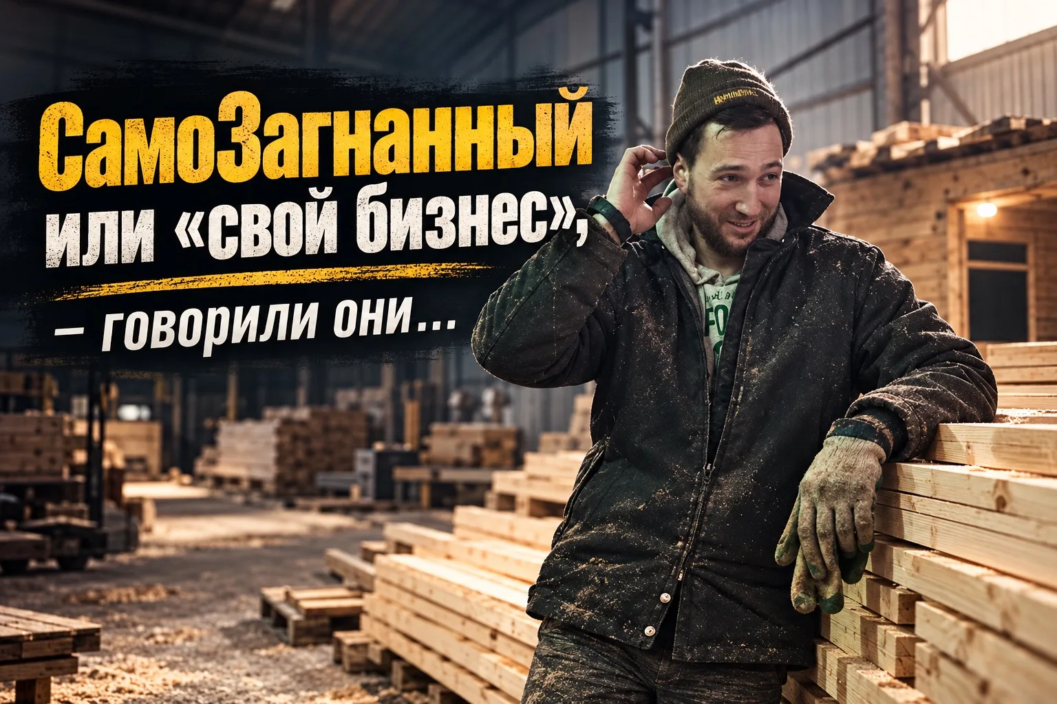 Открыли бизнес. Получили работу без выходных.