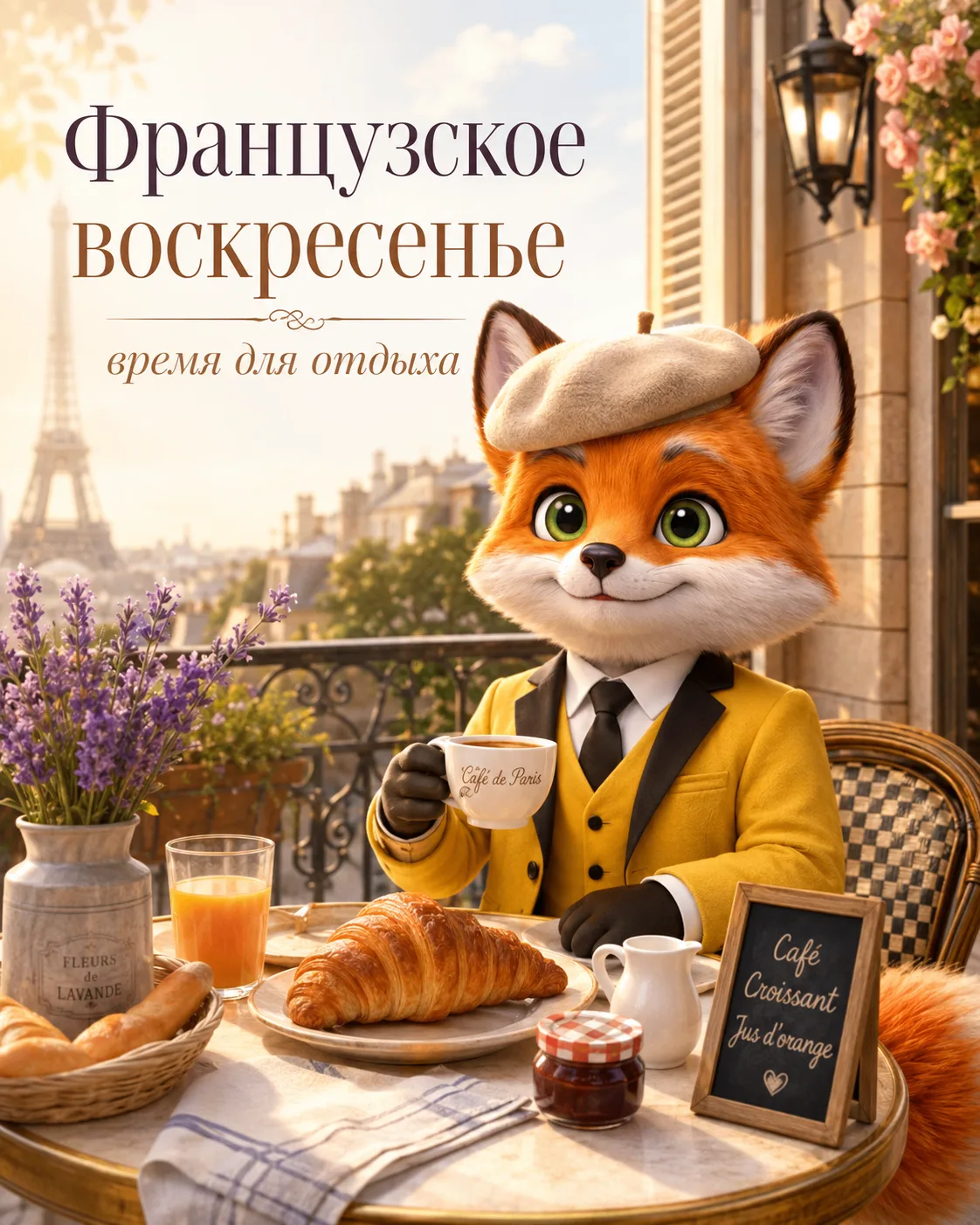 Иногда лучший план на выходной — не строить никаких планов.