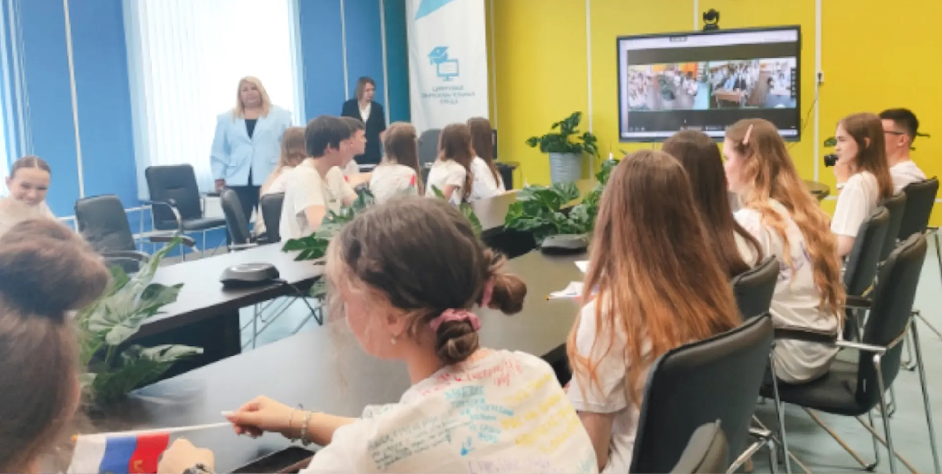 🎥ТЕЛЕМОСТ СО СВЕРСТНИКАМИ ИЗ БРЕСТА: выпускники поделились опытом и планами на будущее🤩