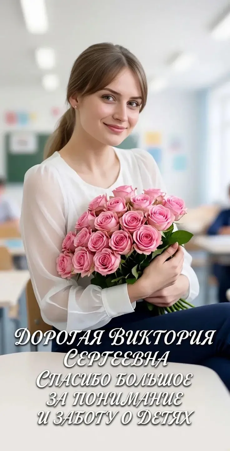 Дорогая Виктория Сергеевна!