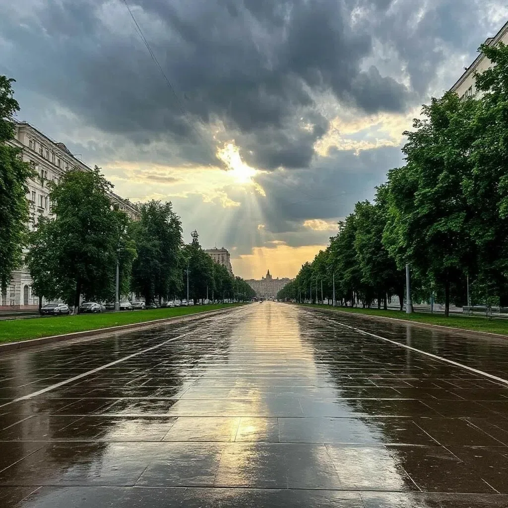 Доброе утро, Москва! Сегодня пасмурно. Днем до 22 градусов тепла.