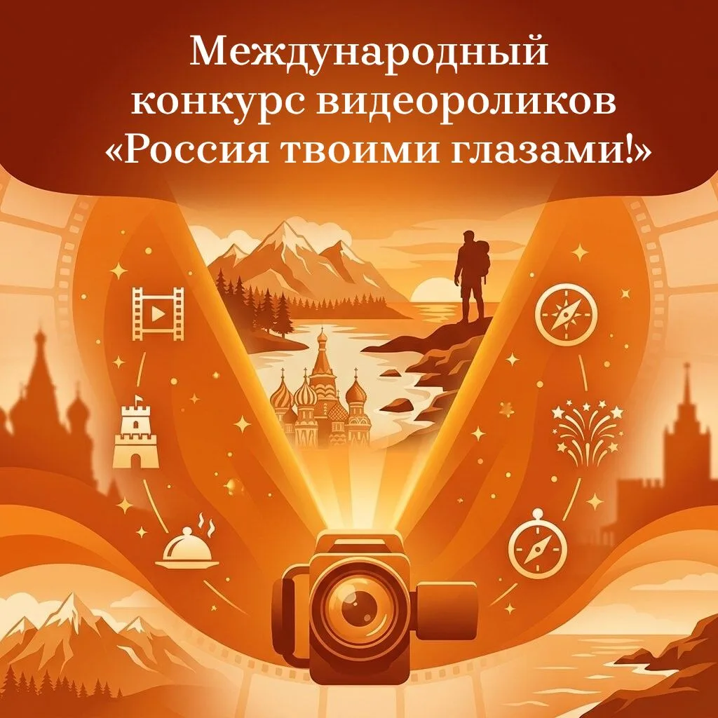 Международный конкурс видеороликов «Россия твоими глазами!». Расскажите через короткое ...