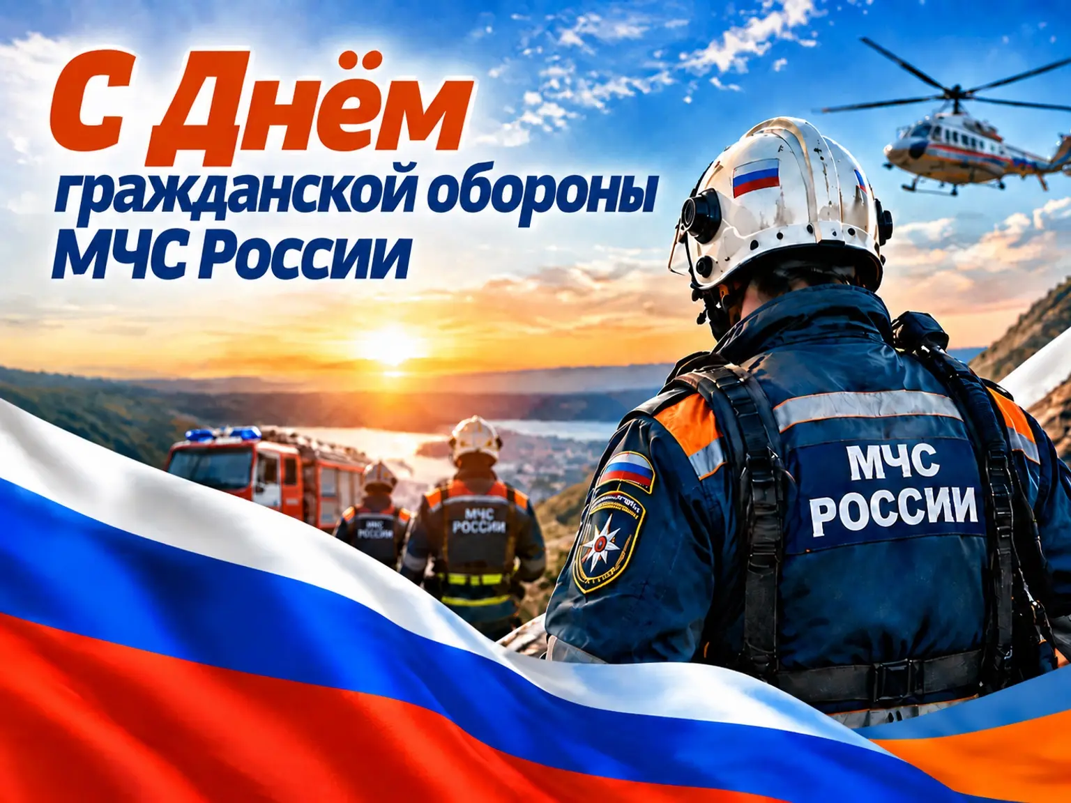 🇷🇺 4 октября — День гражданской обороны МЧС России!