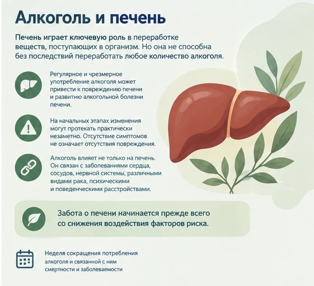 🍻Алкоголь и печень