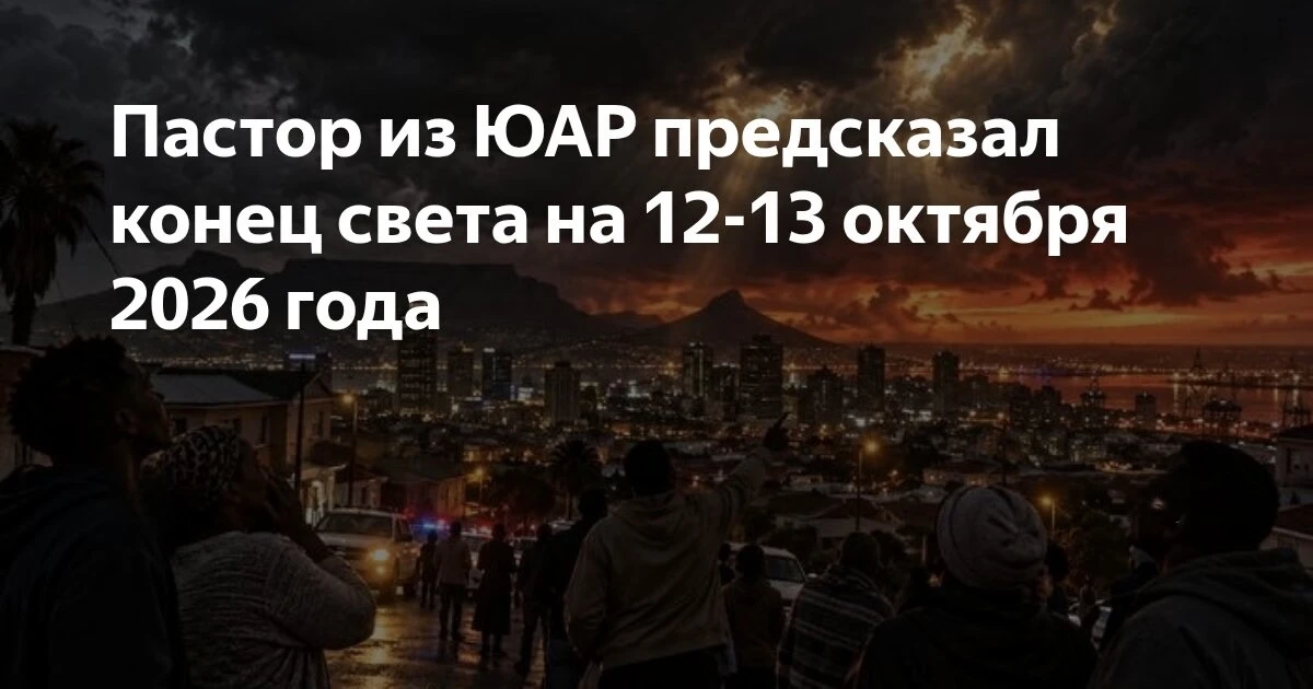 ⚡️ Конец света будет уже 12 и 13 октября