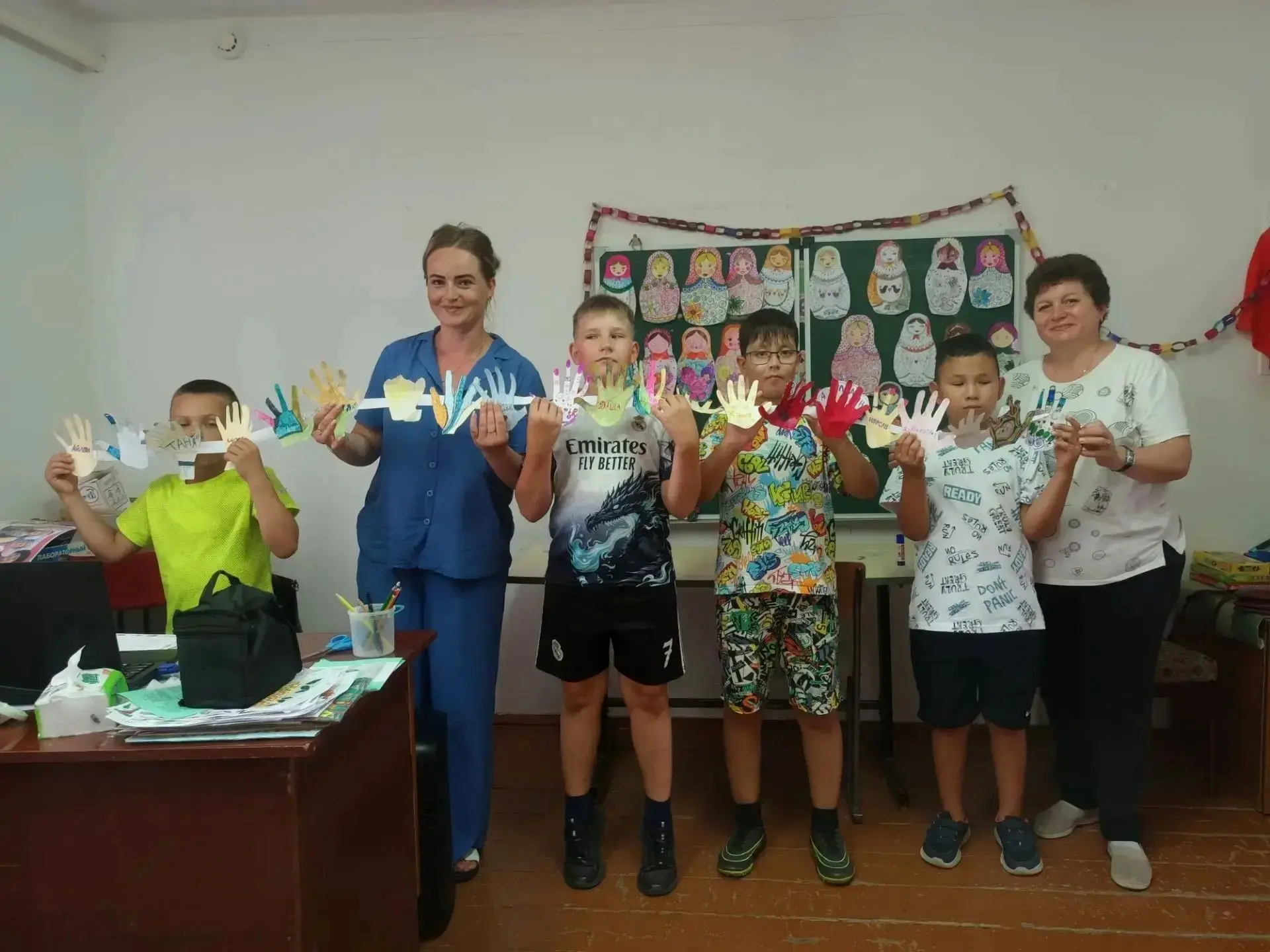 🤝 15 июня ребята из летнего лагеря «Антошка» в очередной раз показали себя дружелюбными и доброжела