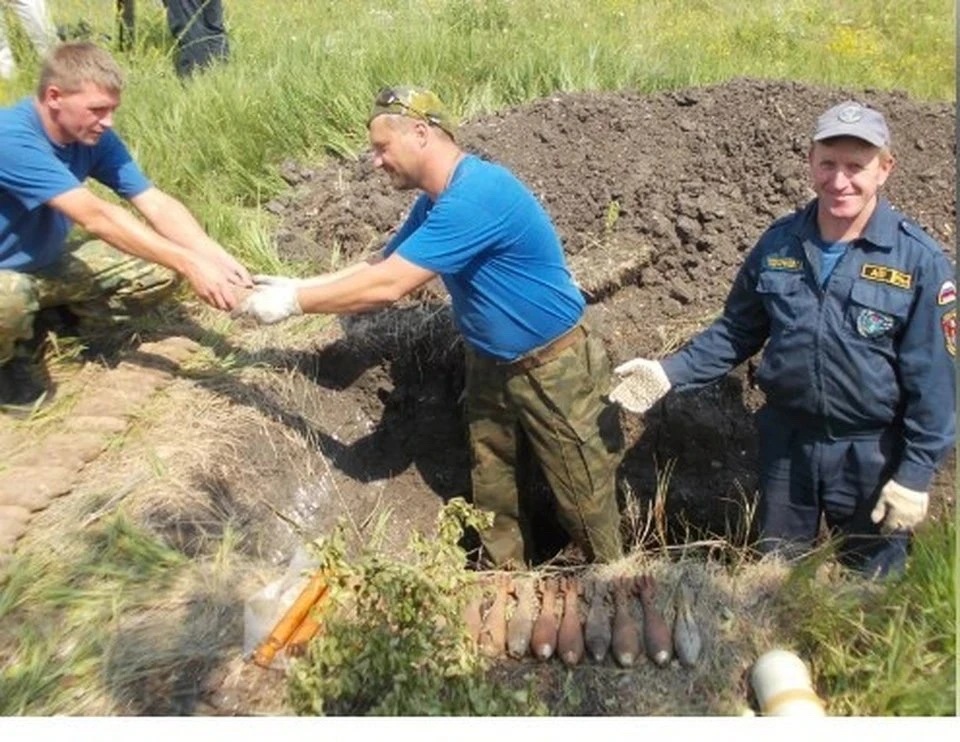 💥 В Воронежской области обезврежены боеприпасы ВОВ