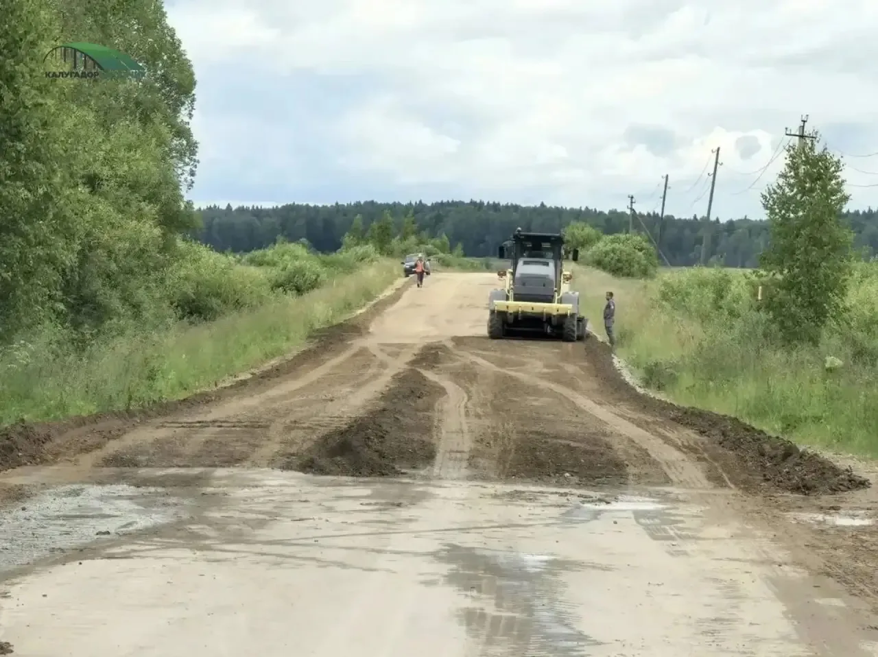 Продолжаем ремонт дороги Шлиппово - Соболевка - Дабужа

Работы проводятся на двух участках: от М-3 «
