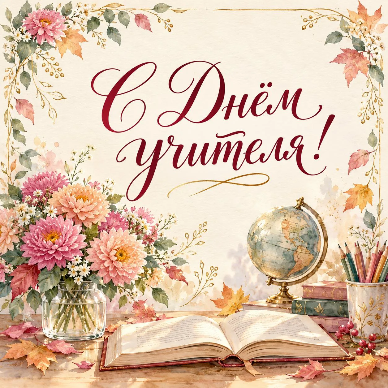 🍂 С Днём учителя!