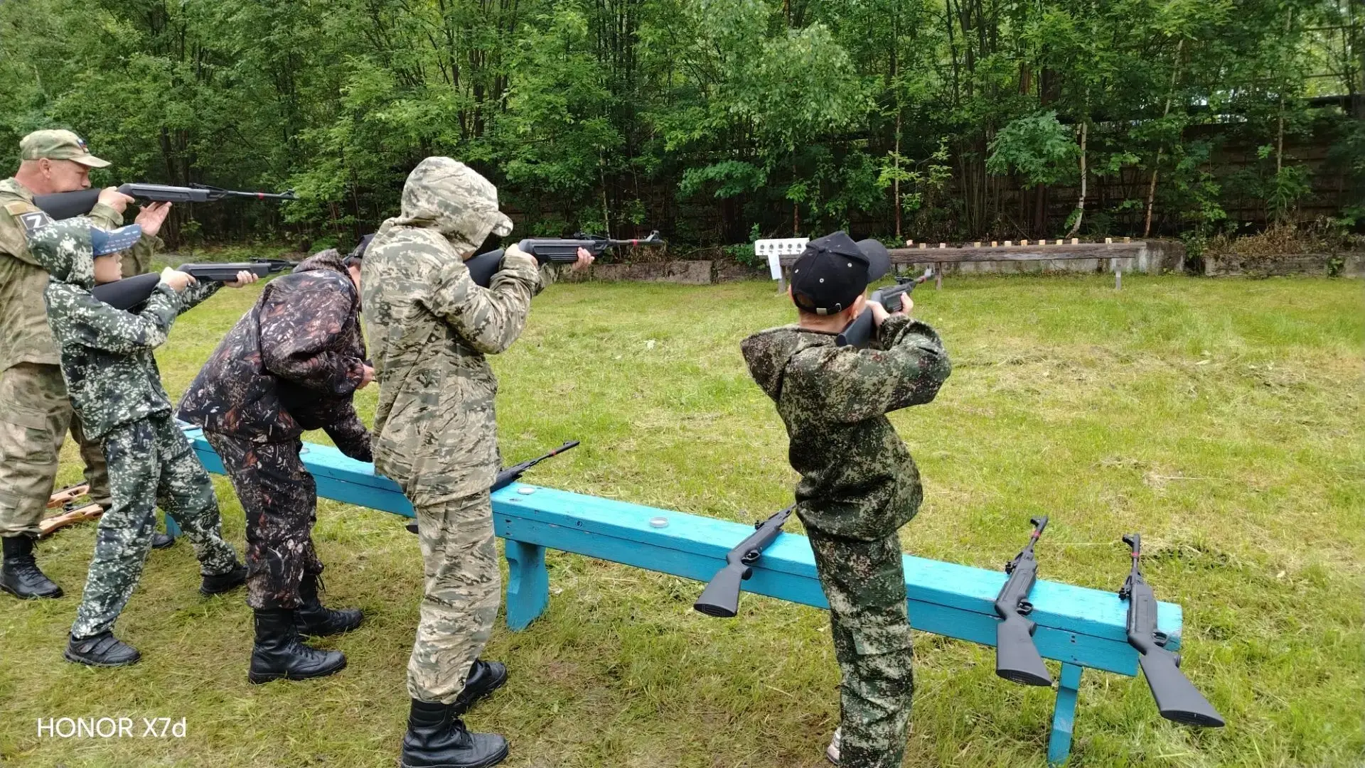 Окружной оборонно - спортивный лагерь "Витязь" набирает обороты. Прошли соревнования по перетягивани