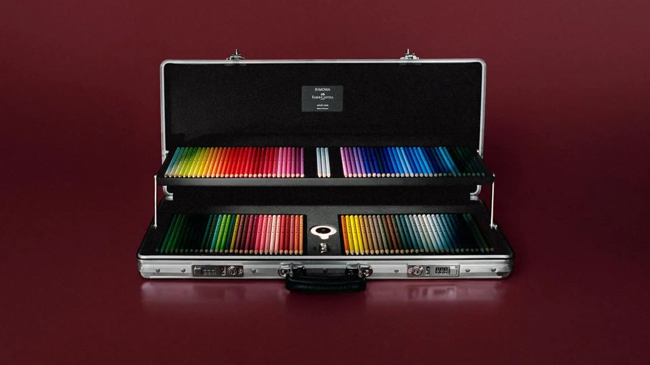 Новый коллаб для художников от Rimowa и Faber-Castell. Цена: 2180 фунтов