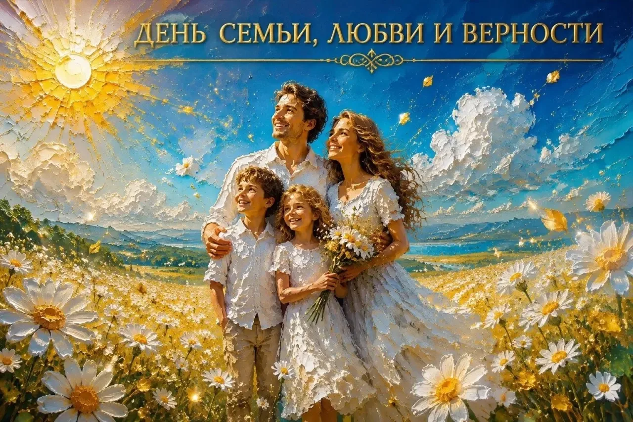 8 июля отмечаем День семьи, любви и верности — праздник, посвящённый святым Петру и Февронии, чья жи