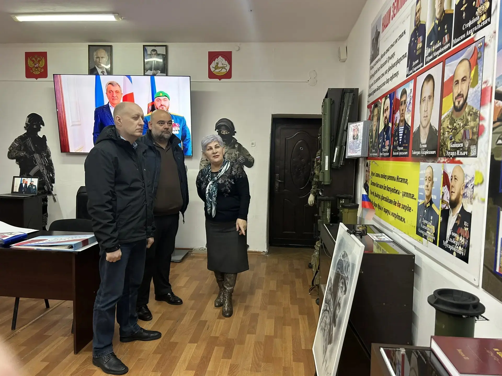 🌟В нашей школе состоялась значимая встреча с Исполнительным директором Ассоциации ветеранов СВО РФ Д