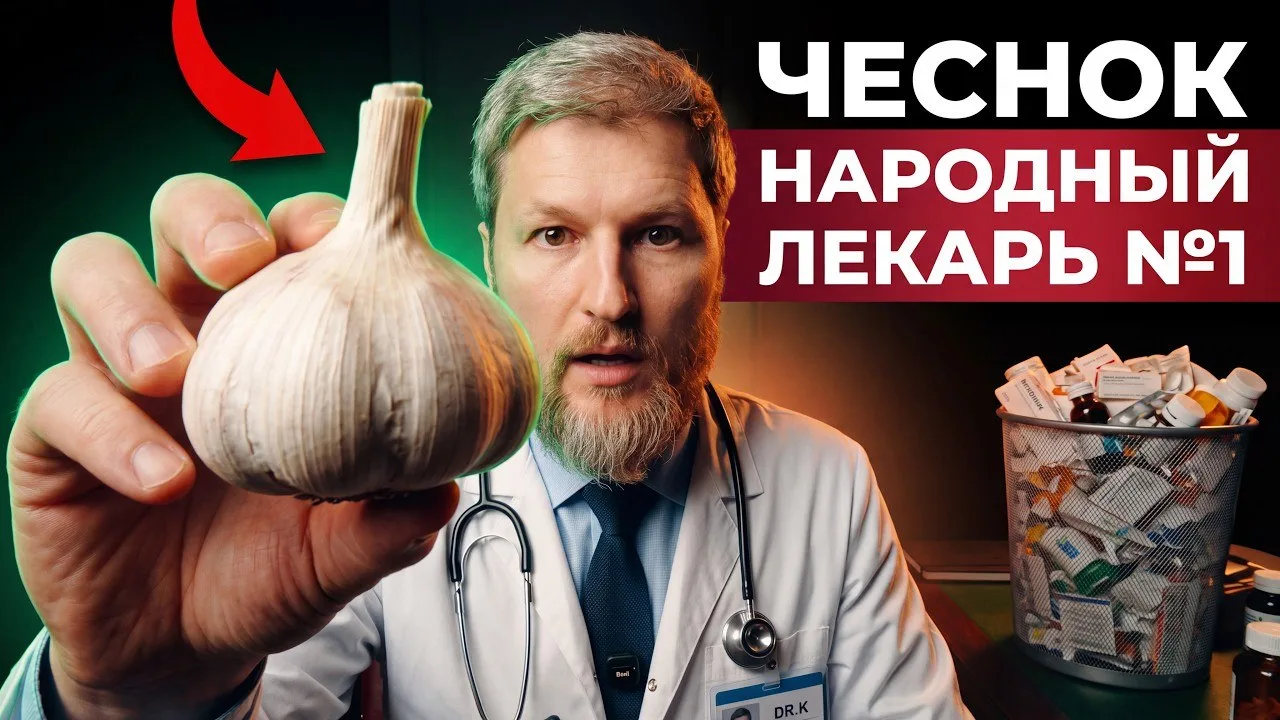 🧄 Чеснок называют природным антибиотиком, но большинство ест его неправильно.