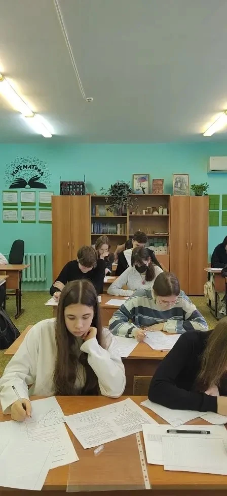 19 февраля в МОУ СШ 5 Краснооктябрьского района Волгограда учащиеся 9- ых классов приняли участие в 