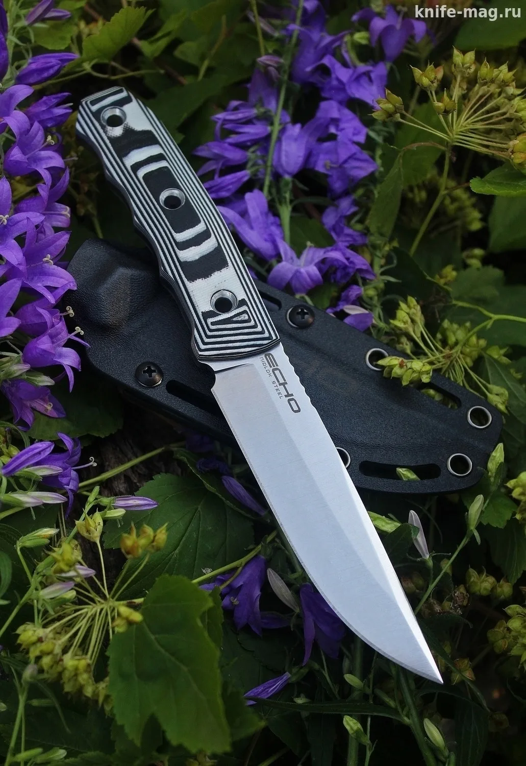 Туристический нож Echo Niolox G-10 StoneWash