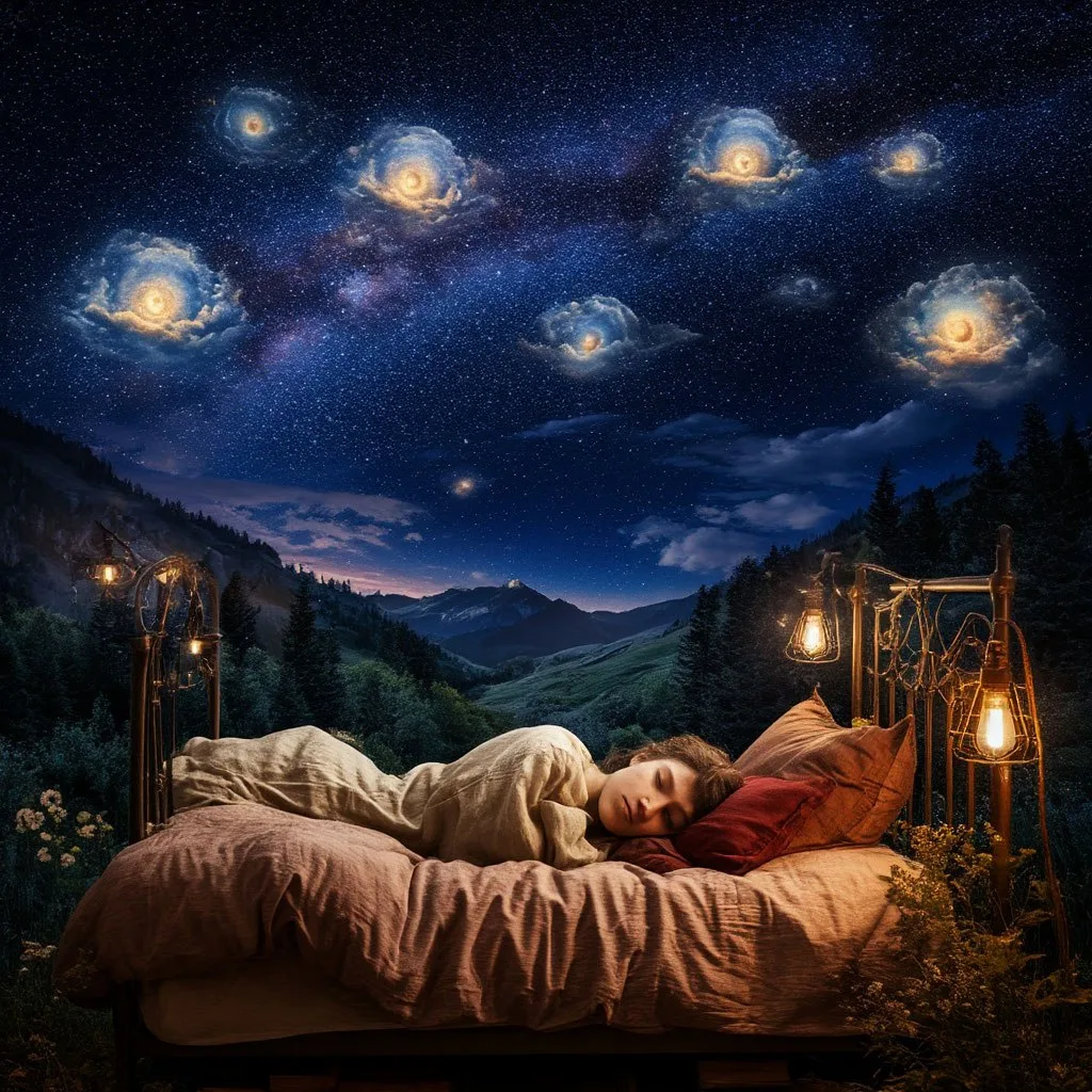 🌙 Факт: мы видим 4–6 снов за ночь