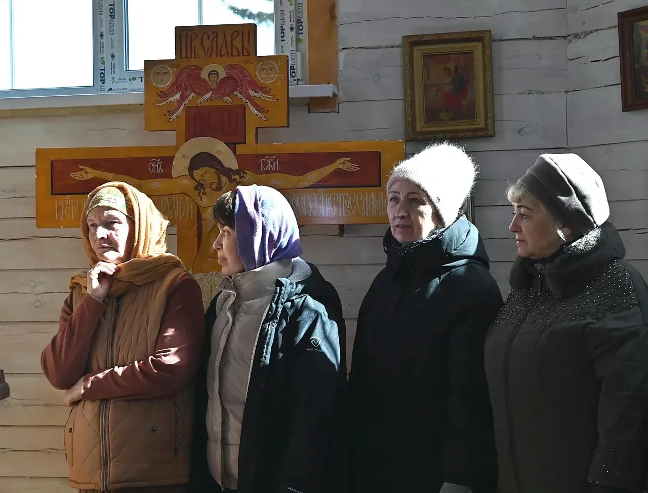 15 апреля, в Светлую Среду, завершая пастырский визит по храмам Качугского района, митрополит Иркутс