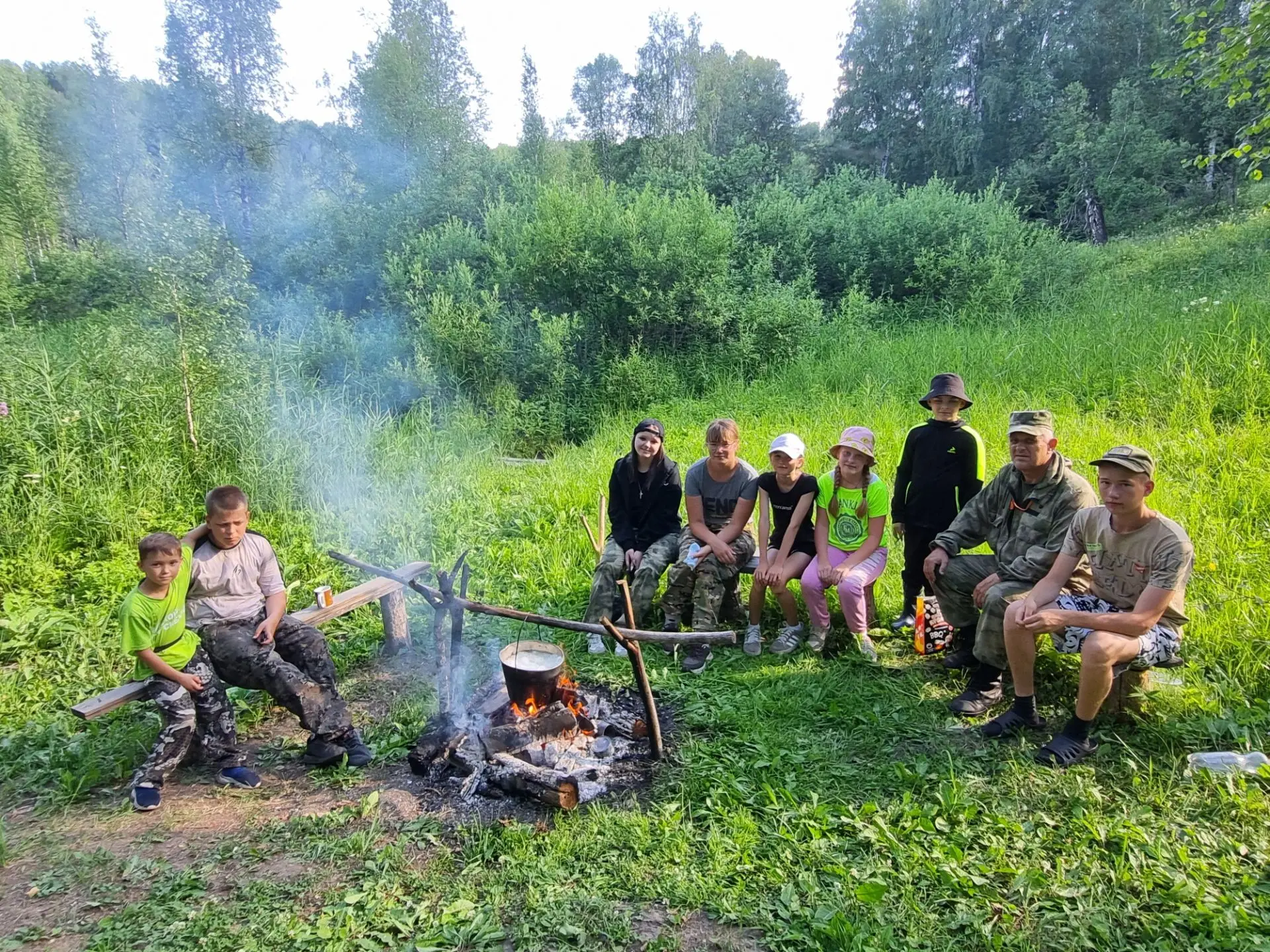 🌲 Полевая закалка характеров.