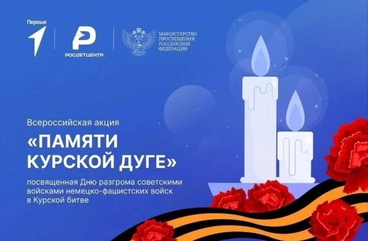 ВСЕРОССИЙСКАЯ АКЦИЯ "ПАМЯТИ КУРСКОЙ ДУГЕ", ПОСВЯЩЕННАЯ ДНЮ РАЗГРОМА СОВЕТСКИМИ ВОЙСКАМИ...
