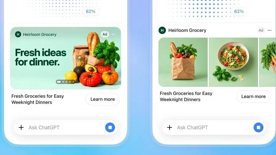 🔵 ChatGPT начнет показывать больше рекламы