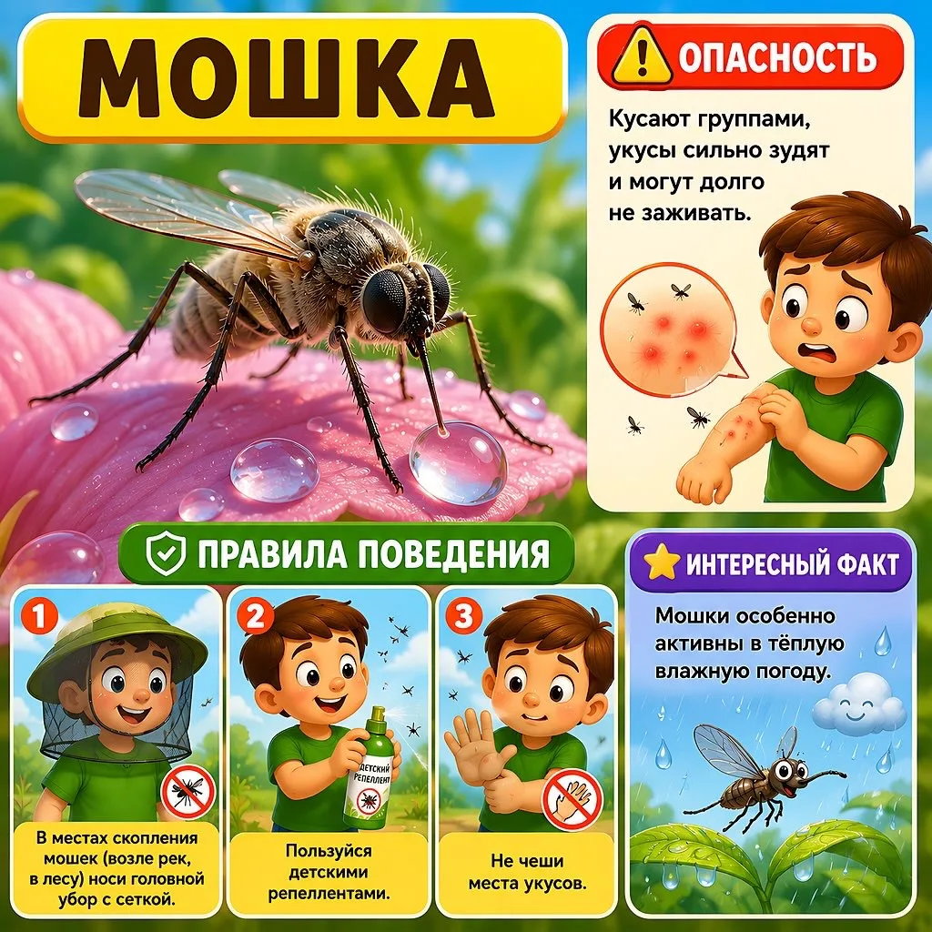 Юные исследователи: изучаем мир насекомых!