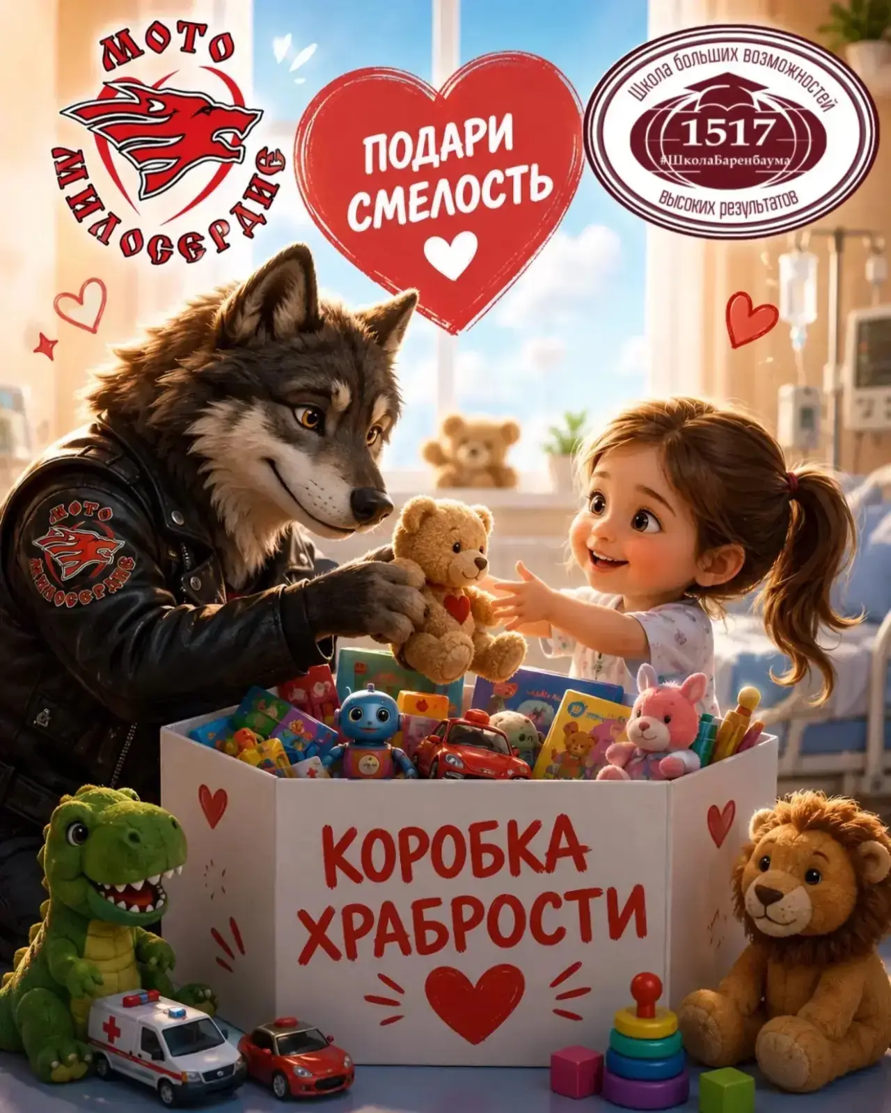 📦✨ Станьте волшебником! Собираем «Коробку Храбрости»

Дорогие ученики, родители, педагоги и друзья 
