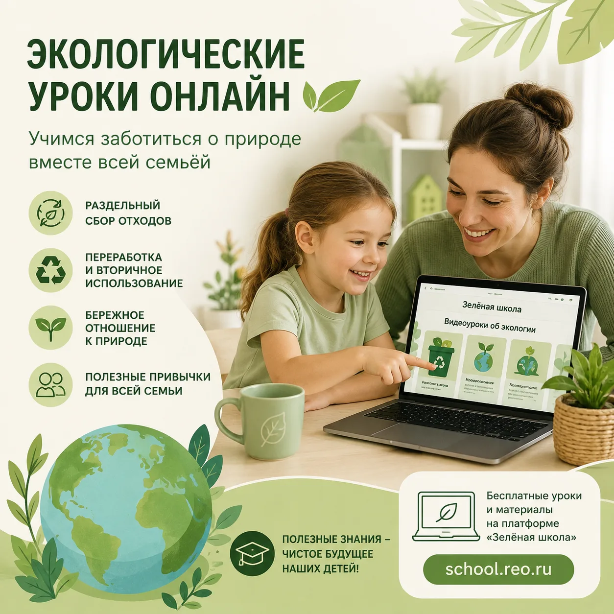 Экологические уроки онлайн 🌿