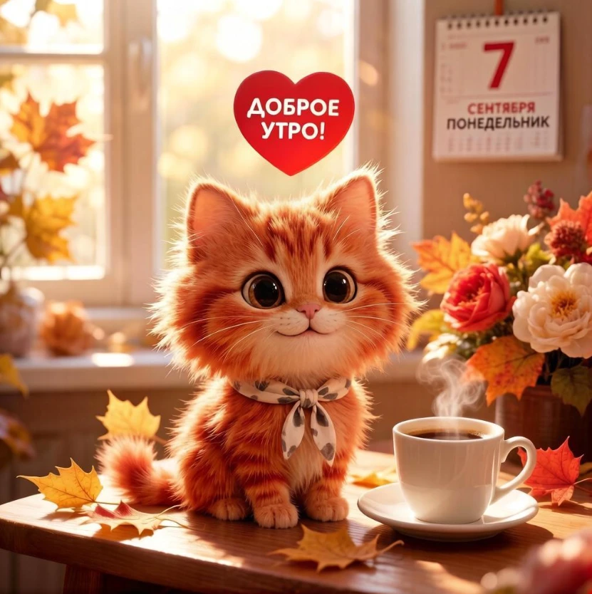 Доброе утро! 🌸❤😊