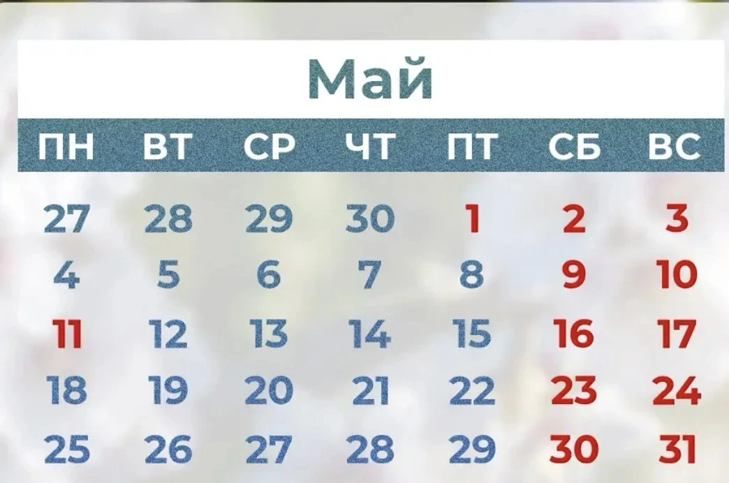 ✅ Как отдыхаем в мае