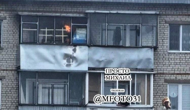 Кадры последствий атаки на многоквартирный дом.  #шо_происходит❓