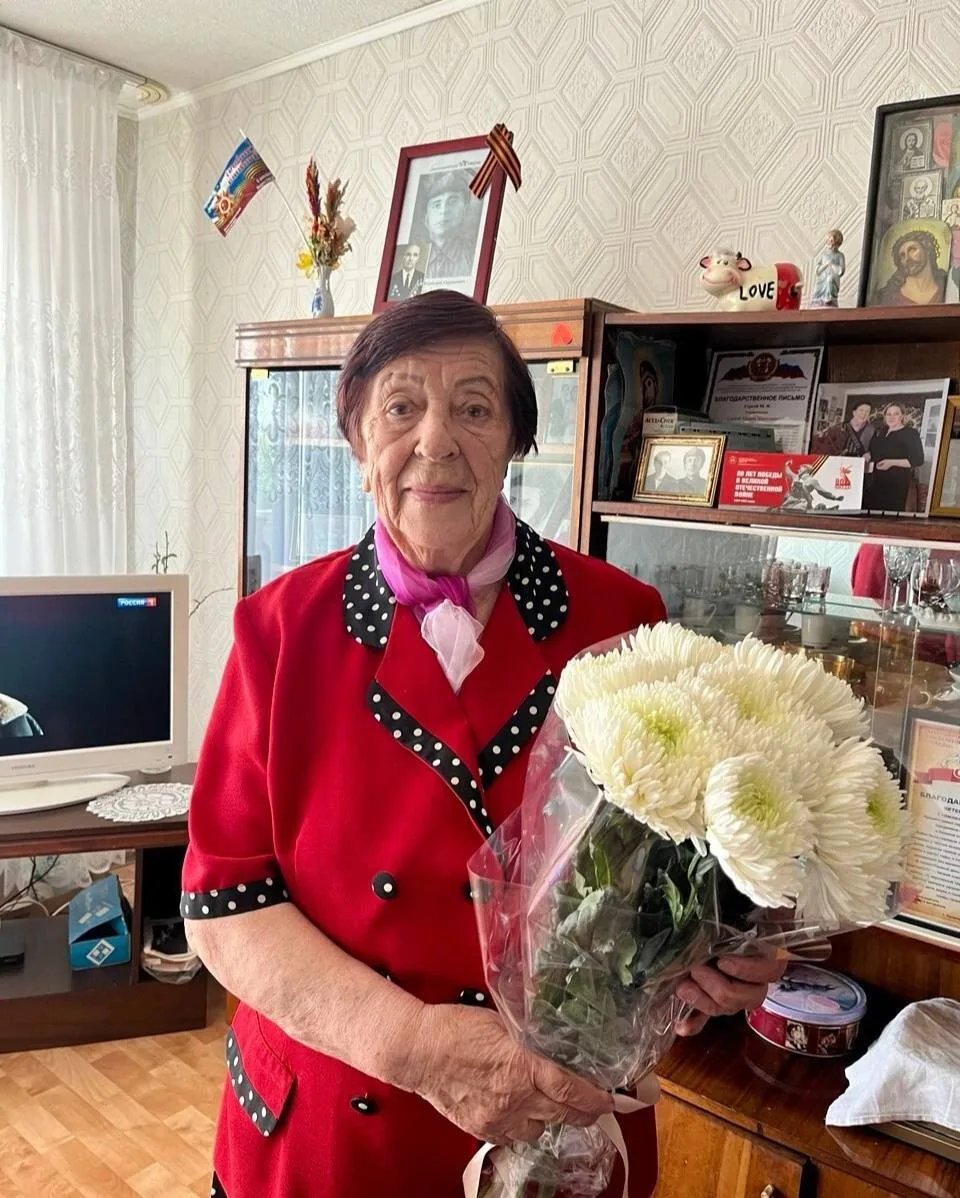 Жительница Мамоново Мария Николаевна Сергей празднует 94 день рождения.