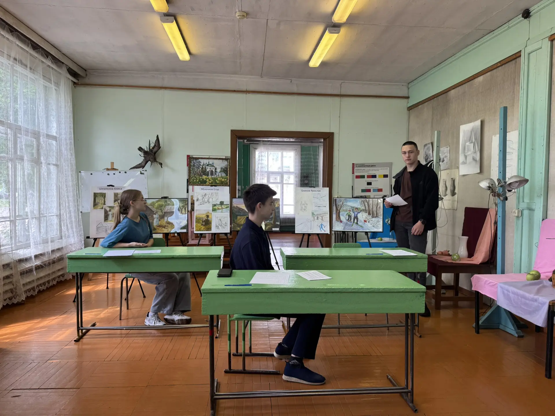 Выпускные экзамены (итоговая аттестация) прошли  в выпускном классе  обучающихся по про...